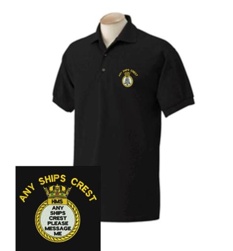 ship's crest shirts.